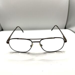 Marchon NYC Eyeglasses M-1002 249 Designer Frames Only Brown 53-17-140